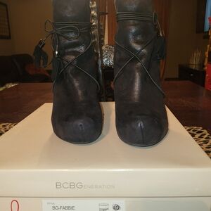 BCBGeneration Black Women's Chic Booties